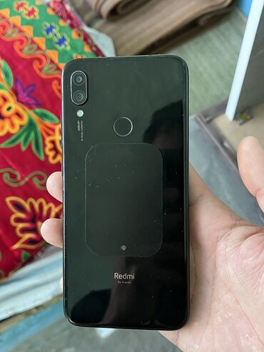 радиатор для телефона: Redmi, Redmi Note 7, Б/у, 64 ГБ, цвет - Черный, 2 SIM