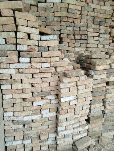 Строительный кирпич: Полнотелый, таблетка, Жженый кирпич, 250x60x65