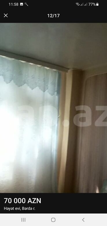 Həyət evləri və villaların satışı: TECİLİ Berde rayon hacìlar kendi yola yaxın 4 otaq zal heyetyani bag — 7