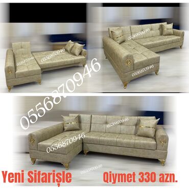 Sifarişlə divan dəstləri: Kunc divanlar bazali divan aclan divan. Mebel dəstləri və künc — 1