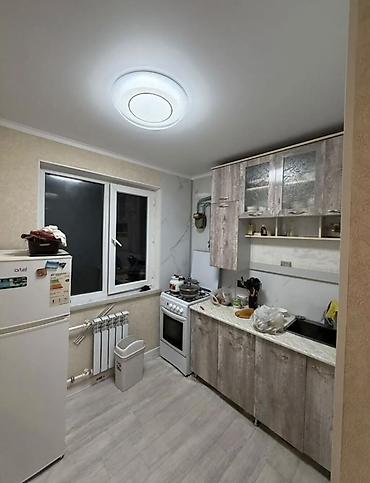 3 комнаты, 58 м², 9 мкр 104 серия, 2 этаж, Свежий ремонт