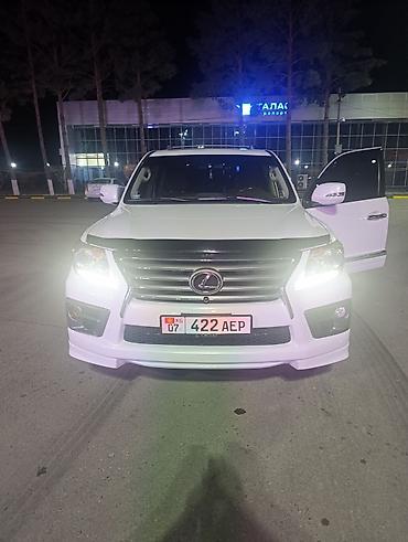 шины x7: Lexus LX: 2012 г., 5.7 л, Автомат, Бензин, Внедорожник — 6