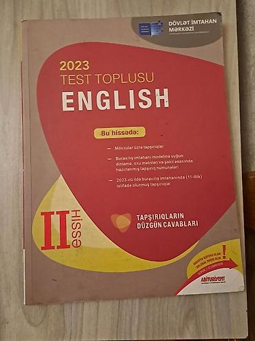 Dini kitablar: Ingilis dili 2ci hisse test toplusu 2023 — 1