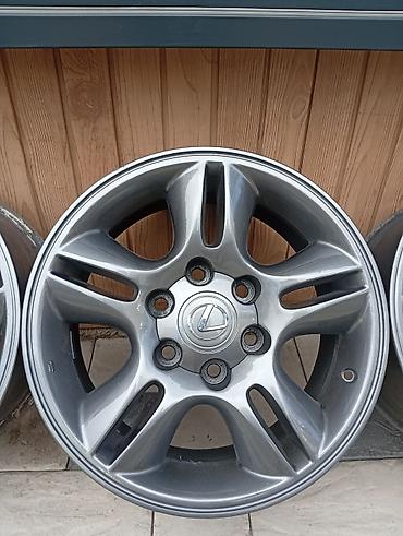 камри диск: Литые Диски R 17 Lexus, Комплект, отверстий - 6, Б/у — 4