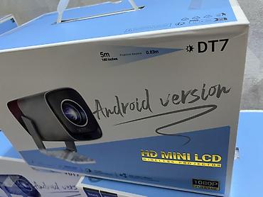 Проекторы: Проектор Hoco DT7 (Android version) — компактный HD MINI LCD — 7
