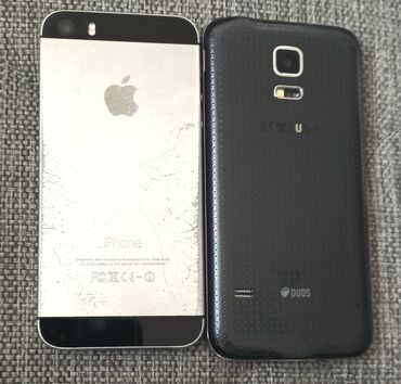 iphone 5s 16: Samsung Galaxy S5 Mini, rəng - Qara, Sensor