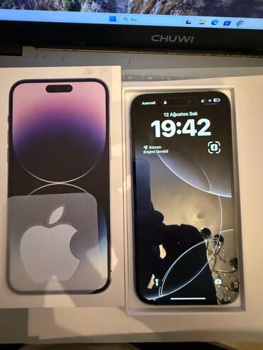 Apple iPhone: IPhone 14 Pro Max, 128 GB, Deep Purple