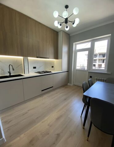 квартира в районе джал: 1 бөлмө, 42 кв. м, Элитка, 13 кабат, Дизайнердик ремонт