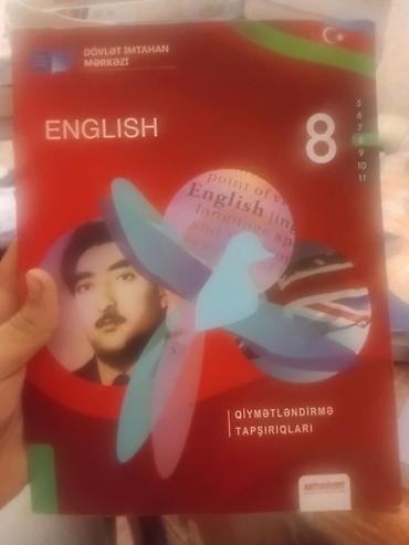 Testlər: Məhsul: “English – 8” qiymətləndirmə tapşırıqları toplusu Təsvir: - — 1