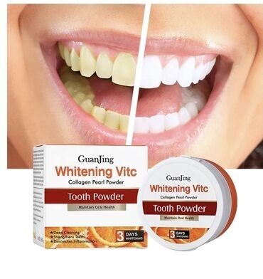 tük effekti: Ağardıcı Diş Ağardıcı Paste 💯% effektlidir. Vitamin C Kollagen Dərin