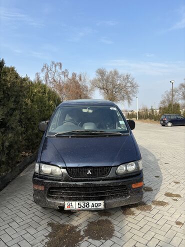 машына талас: Mitsubishi Delica: 1998 г., 2.4 л, Автомат, Газ, Вэн/Минивэн