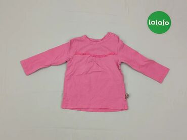 neonowa różowa bluzka: Blouse, Coccodrillo, 9-12 months, condition - Fair