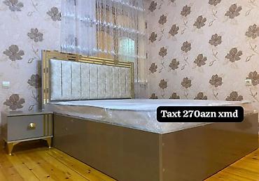 Masa və oturacaq dəstləri: Masa və 6 stul dəsti – Xmd • Komplekt: 1 yemək masası + 6 ədəd stul — 235