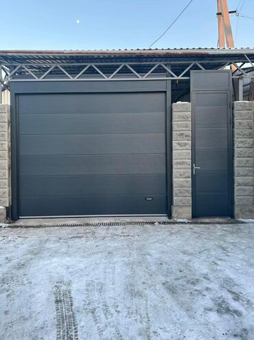 Секционные ворота: Секционные ворота Сендвич панели, Новый — 18