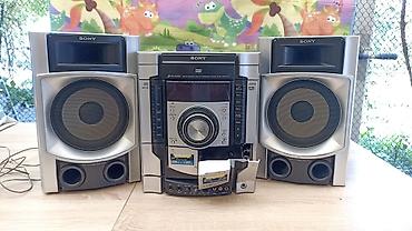 колонка сони: Музыкальный центр Sony с двумя акустическими системами - Формат — 1