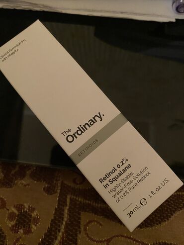 Üz kremləri və serumları: Orginal the ordinary retinol, her yerde 30-40 azndir 20 azna satiram