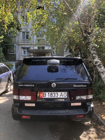 амортизаторы марк 2: Ssangyong Musso: 2000 г., 2.9 л, Механика, Дизель, Внедорожник