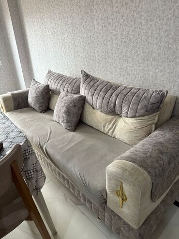 мебель для гостиной: Divan, Açılmayan, Vеlur parça