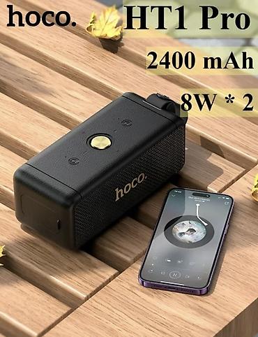 Динамики и колонки: Портативная Bluetooth-акустика Hoco HT1 Pro — компактная колонка с — 7