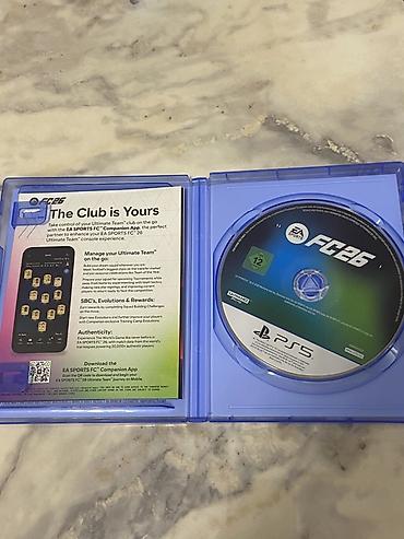 pes 2022: Az İşlənmiş FC26 - Platforma: PlayStation 5 - Disk formatı: Ultra — 2