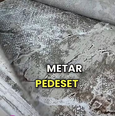 el dekor: Tepih u rolnama – moderni apstraktni/dezorni motivi u sivim tonovima — 3