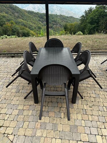Bağ, çöl masa və oturacaq dəstləri: Yeni, Dördbucaq masa, 6 stul, Açılan, Stullar ilə, Plastik, Türkiyə -da lalafo.az — 6 Bağ, çöl masa və oturacaq dəstləri: Yeni, Dördbucaq masa, 6 stul, Açılan, Stullar ilə, Plastik, Türkiyə — 6