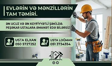 бригада ремонт: Evlərin və mənzillərin tam təmiri xidmətləri - Dizayn və — 1