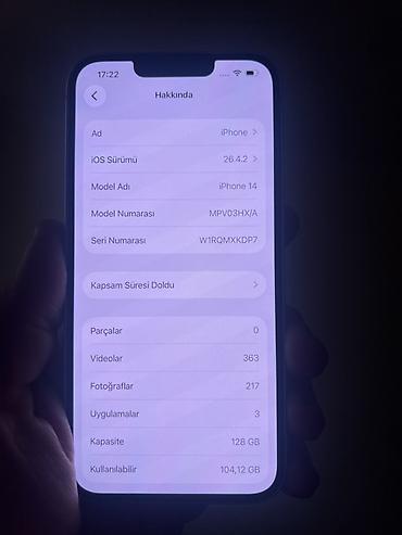 Apple iPhone: IPhone 14, 128 GB, Face ID — 1