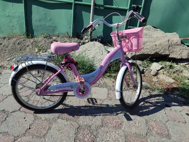Детские велосипеды: Детский велосипед, 2-колесный, Другой бренд, 6 - 9 лет, Б/у