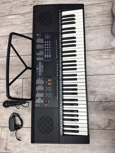 midi keyboard: Синтезатор YONGMEI YM-598 — обучающая электронная клавиатура на 61