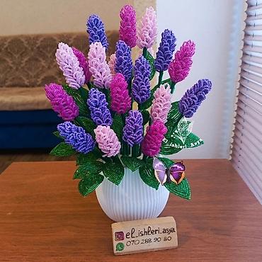 Bitkilər üçün dibçəklər: Muncuqdan el ishleri — 5