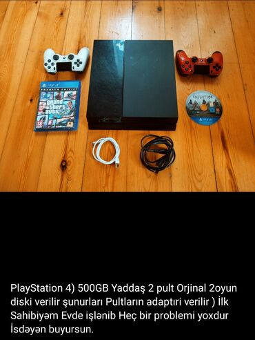 playstation ikinci el: PlayStation 4.Ozumde olub cox az oynalinib demek olarki istifadə