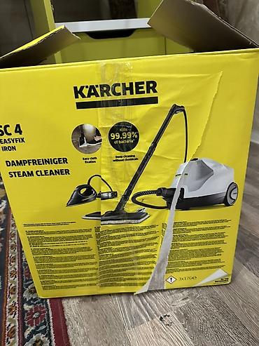 99: Kärcher SC 4 EasyFix Iron buxarlı təmizləyici - Kimyəvi vasitələrsiz — 1