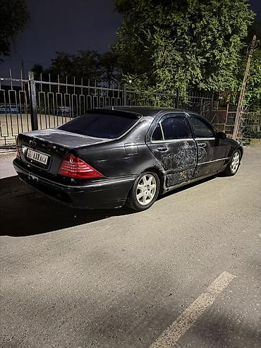 buick roadmaster: Mercedes-Benz S-Class: 2002 г., Автомат, Бензин, Седан — 4