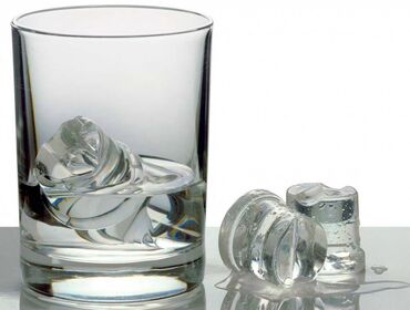 Пищевой лёд для всех напитков - форма конус кристально чистый