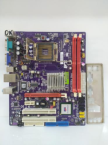 Ana platalar: Kompüter üçün Ana Platalar ⭐DDR2 LGA 775 ECS G31T-M (İdeal, 2 Ram — 4