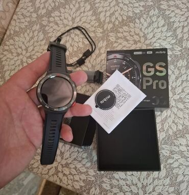 smart televizorlar: Smart saat, Mibro, Sensor ekran, rəng - Qara