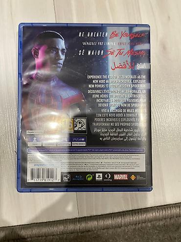 spider man ps4: Продам игру человек паук майлз моралес,spider man mails — 2