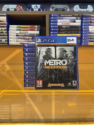 Video oyunlar və konsollar: Metro Redux-PS4 diski Oyun diski tam işlək vəziyyətdədir, heç bir — 1