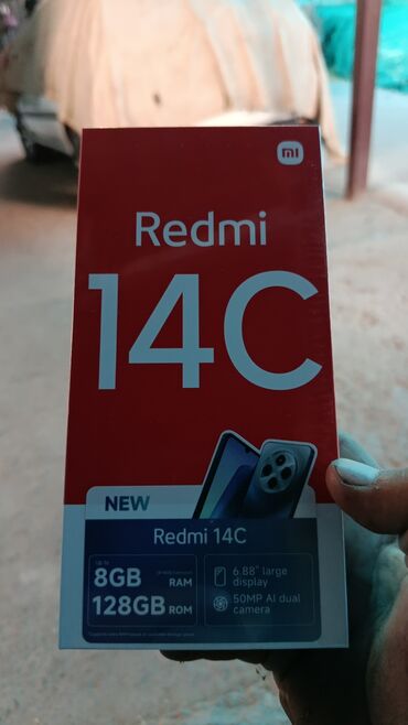 купить redmi note 8 pro в бишкеке: Redmi, Redmi 14C, Новый, 128 ГБ, цвет - Зеленый, 2 SIM