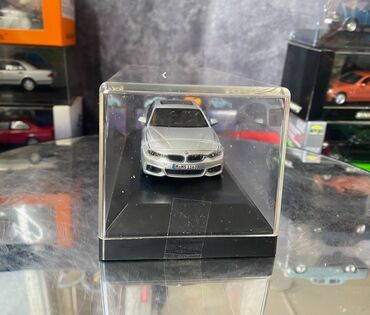 Avtomobil modelləri: Коллекционная модель BMW 4 series F36 Gran Coupe silver 2014 Dealer — 6