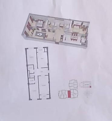 однушка: 3 комнаты, 100 м², Технопарк Элитка, 14 этаж, ПСО (под самоотделку) — 2