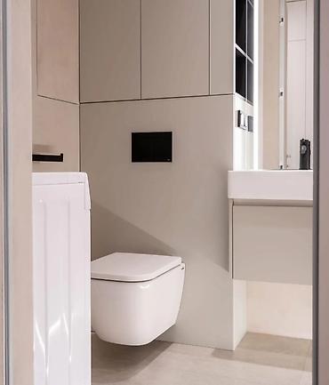 Продажа комнат: Студия с современным ремонтом в минималистичном стиле. - Планировка — 4