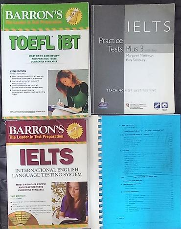 cd disk: İNGİLİS DİLİ TOEFL IELTS SAT kitabları Paketə daxil olan kitablar — 5