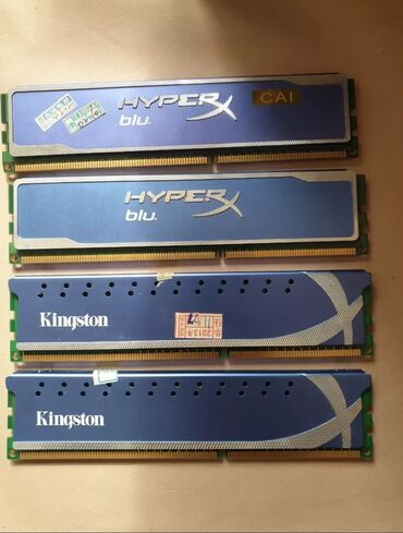hyperx cloud core: Оперативная память, Б/у, HyperX, 4 ГБ, DDR3, 1600 МГц, Для ПК