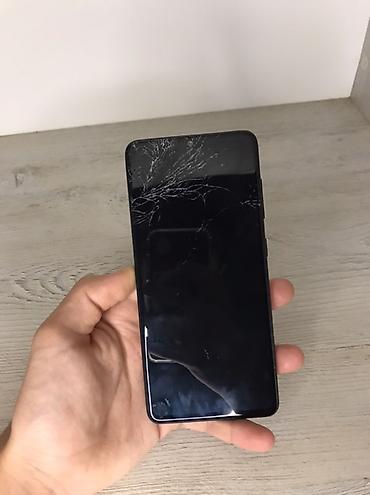2 el laptop: Samsung Galaxy A41, 64 GB, rəng - Qara, Qırıq, Barmaq izi, İki sim kartlı — 1