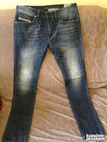 Farmerke: Original DIESEL farmerice 33 / 4 kom. 100% cotton Polustruk 46cm — 2