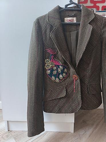 hind geyimi: Brend: ONLY Model: qadın üçün jaket - Klassik yaxalıqlı, düyməli — 1