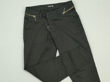 spódniczka tenisowa czarne: Material trousers, SinSay, S (EU 36), condition - Very good