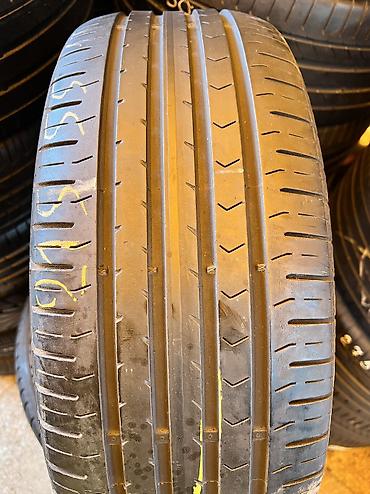 stud 100: Шины 215 / 55 / R 17, Лето, Б/у, 1 шт, Германия, Continental — 2